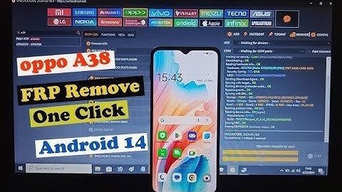 oppo A38 (cph2579) frp bypass by Unlock tool