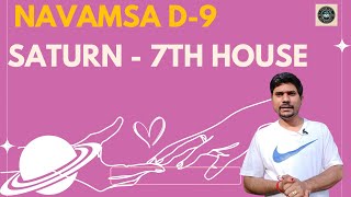 Career Overview Saturn in 7th House in D-9 Navamsa Chart - Vedic Astrology