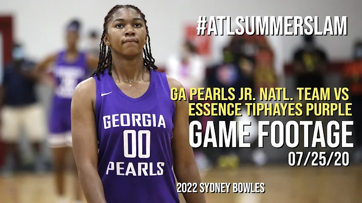 SANIA FEAGIN vs JANIAH BARKER.  Sydney Bowles is a...