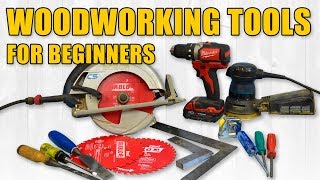 In this video we review beginner woodworking tools that will help you get started woodworking. New woodworkers have a vast array 