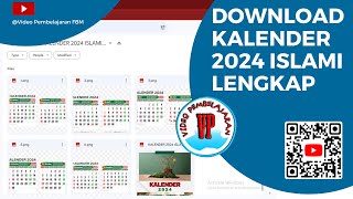 Download Kalender 2024 Islami Lengkap dengan Tanggal Merah, Hijriyah dan Jawa