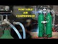 Process of making a portable air compressor