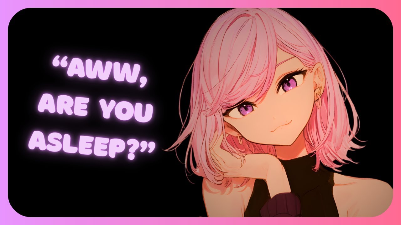 [ASMR] Falling asleep on call with your femboy friend 🎙️💤