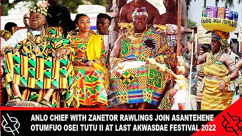 ANLO CHIEF WITH ZANETOR RAWLINGS JOIN ASANTEHEN OT...