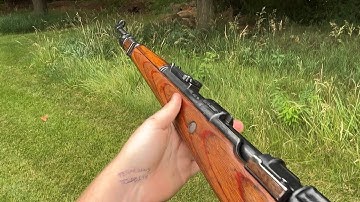 Norwegian Kar98kF1 POV firing