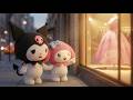 Kuromi: My little Melody want a new dress! 😭