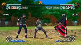 ASUMA & SHIKAMARU VS HIDAN & KAKUZU GAMEPLAY | Naruto Shippuden: Ultimate Clash of Ninja