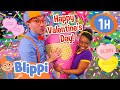 Blippi and Meekah Valentine’s Day at Candyland Playground! | Fun for Kids | After School Club