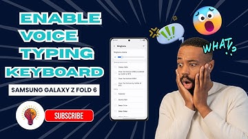 How To Enable Voice Typing On Samsung Galaxy Z Fold 6 – Step by Step Tutorial 2025!