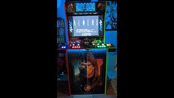 Alien vs Predator custom arcade cabinet by 705Arcade