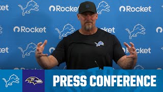 Dan Campbell Postgame Media Availability 2025 Nfl Regular Season Week 3 Lions At Ravens