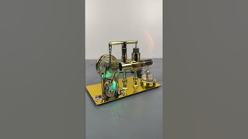 Stirling engine model - power generation