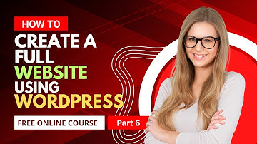 Build a Full Website Using WordPress | Learing Zone| Coursera Project| part6