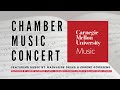 Carnegie mellon universitys school of music chamber music concert