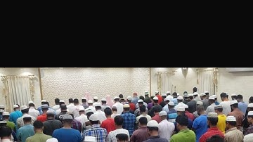 صلاة الترويح 1رمضان 2025 ماتيسر من سورة الفرقان .مسجد يوسف سامي الزياني