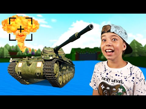 WORLD OF TANKS в РОБЛОКС? 😅 ТОП ПОСТРОЙКИ в Build A Boat Roblox // Постройка лодки РОБЛОКС