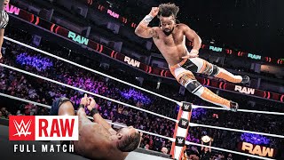 FULL MATCH — Woods vs. Mahal — King of the Ring Tournament Semifinals Match: Raw, Oct. 18, 2021