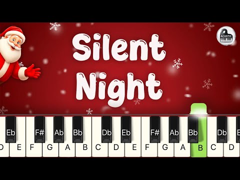 Silent Night | BEGINNER PIANO TUTORIAL
