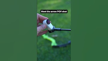 Think tiny with your #Insta360GO3S, introducing the #ArrowShot 🙌 #Insta360 #archery #pov #shorts
