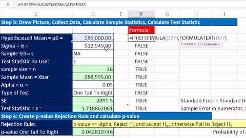 Excel 2013 Preview #6: ISFORMULA Function (Excel Magic Trick 954)