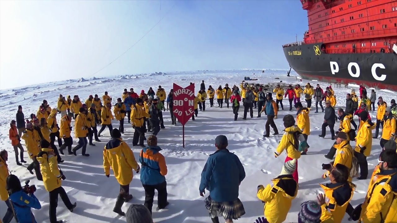 【動画】地球の頂点 北極点到達への船旅