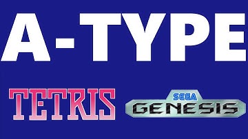 A-Type - Sega Genesis Remix | Tetris