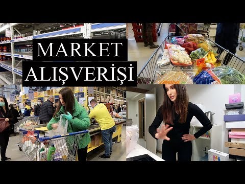 BÜYÜK MARKET ALIŞVERİŞİM | Ev Alışverişi Vlog