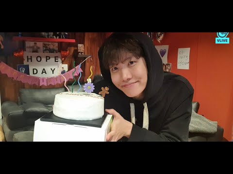 [ENG SUB] J-HOPE BIRTHDAY VLIVE 🎂🥳