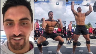 See Love Island Jay Younger At The National Fitness Games