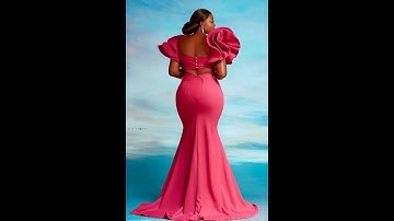 The easiest way to cut a mermaid skirt using the slash and spread method