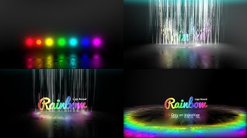 Rainbow Logo Reveal - Videohive After Effect Template