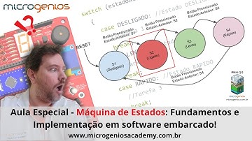 Aula Especial - Máquina de Estados: Fundamentos e Implementação em Software Embarcado