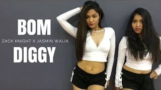 Zack Knight X Jasmin Walia Bom Diggy Live Dance On Dance Ki Hot Duniya