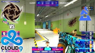 Cloud9 vs NiP - BLAST Premier Fall | CSGO HIGHLIGHTS