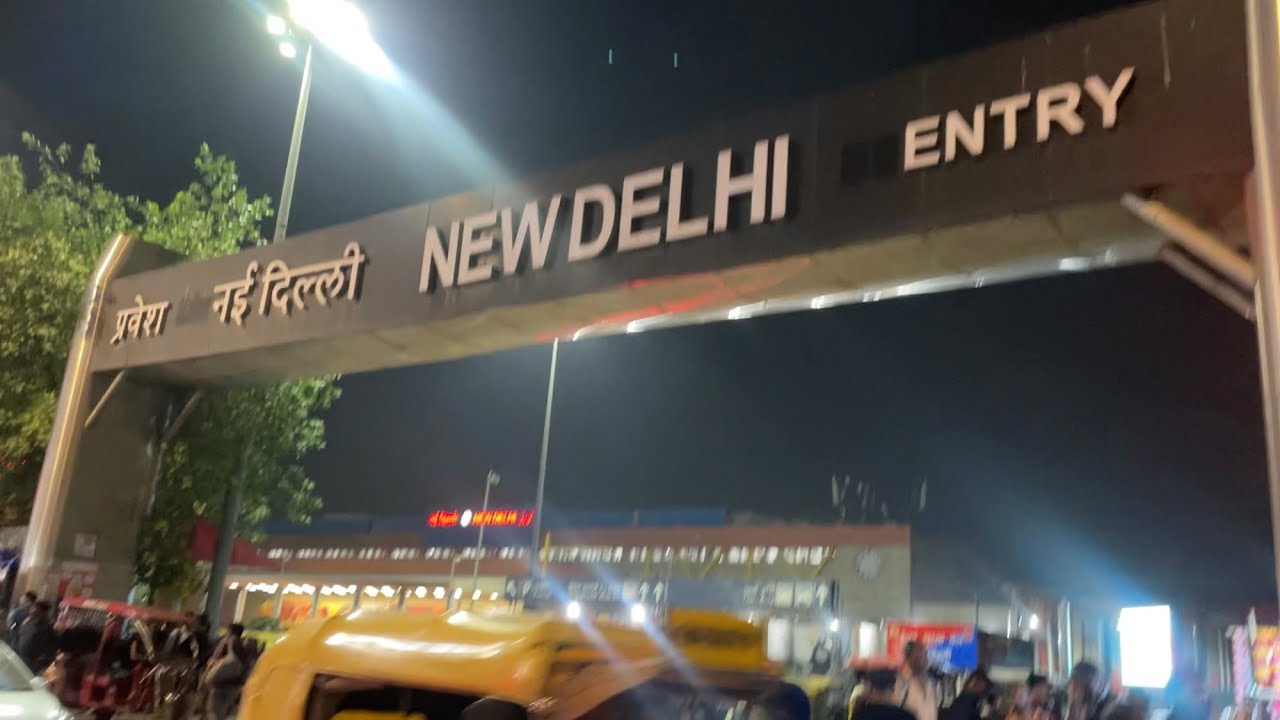 New Delhi Railway Station Gate No. 1 Entry Paharganj Side