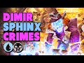 💀 The SPHINX is INSANE! NEW DIMIR CRIMES 💧 | MTG Arena