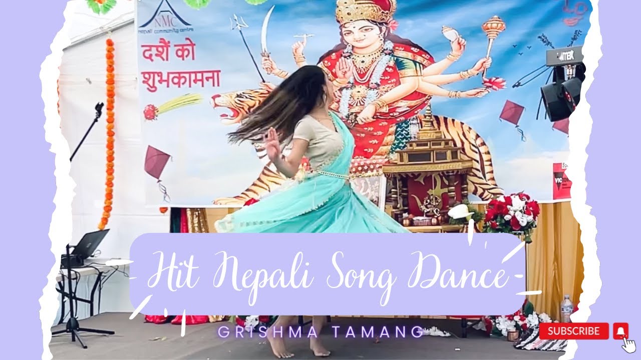 Hit Nepali Song Dance Dashain Program By Grishma Tamang YouTube hit-nepali-song-dance-dashain-program-by-grishma-tamang-youtube