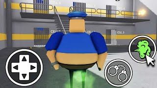 👮♂️💨 Roblox Fat Cop Prison Escape Challenge! 😂