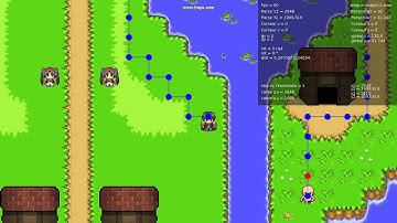 Infinit quest test pathfinding A* + JPS