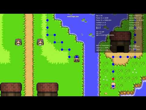 Infinit quest test pathfinding A* + JPS