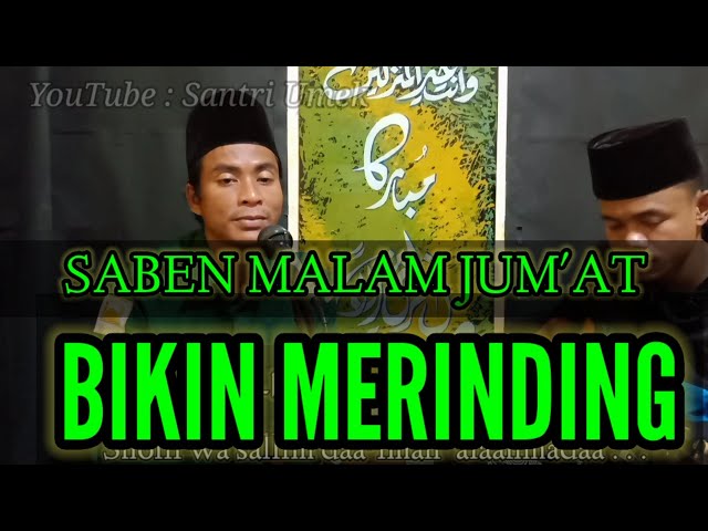 SABEN MALAM JUM'AT | Sholawat akustik | kang Ahamd & kang chamid class=