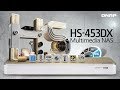 Introducing the HS-453DX:  A stylish multimedia NAS with HDMI 2.0 for 4K UHD applications