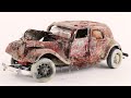 Restoration Citroen Traction Avant Abandoned | Model Cars - R&R