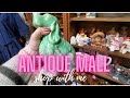 MY BASKET WAS EMPTY!?!? | Antique Mall Shop With Me and HAUL