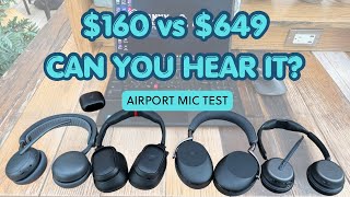 5 Headsets vs. Orlando Airport Noise! Teams Voice Isolation ON vs. OFF