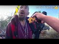 Man Drives Off Only to CRASH Into An Electric Pole