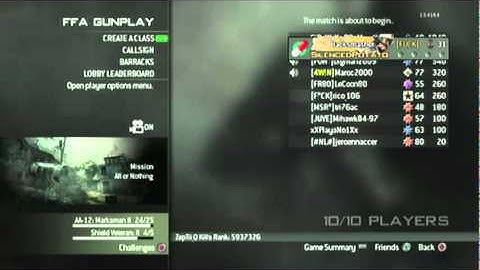 MW3- kastiop gets live #1 : Clan tag hacker