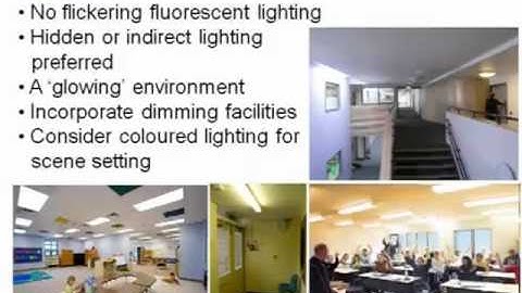 (Part 2/2) Designing environments for children and adults with ASD