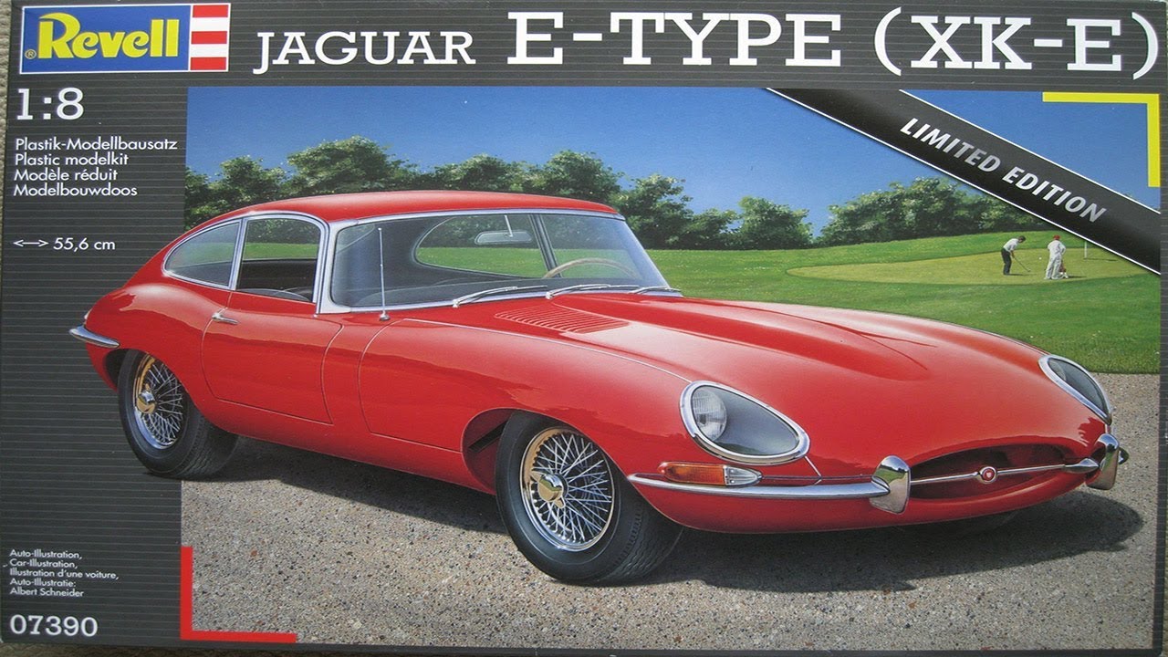 revell jaguar e type