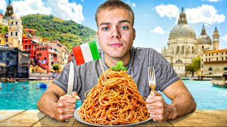 Lennettiin Italiaan testaamaan pastaa